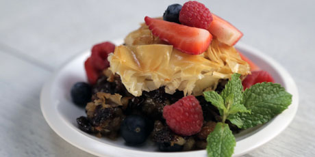 Baklava Butter Tart Bake