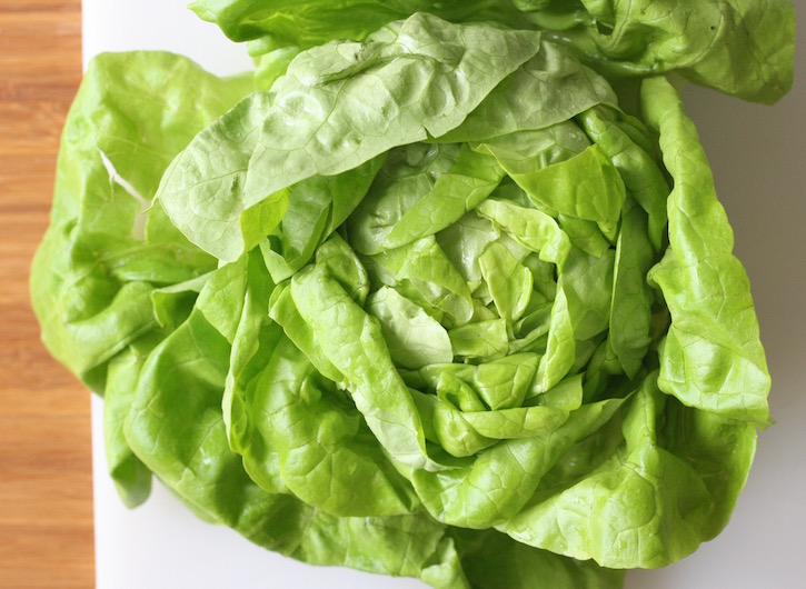 vegetables for asian lettuce cups for chinese new year
