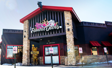 Famous Dave’s Menu Prices