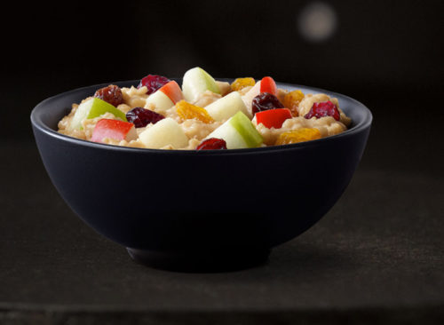Fruit and Maple Oatmeal