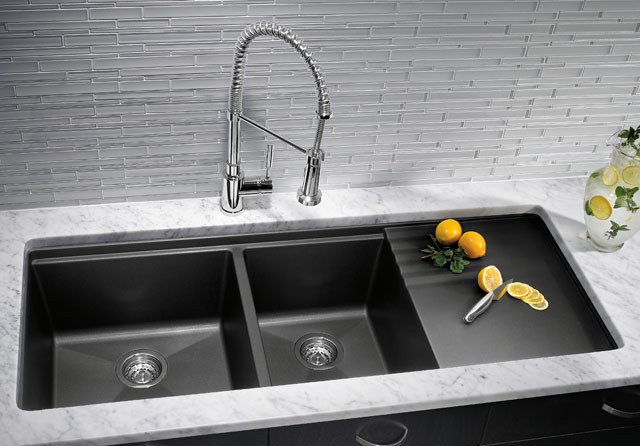 best granite kitchen sink double bowl