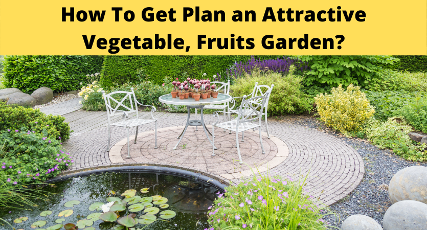 How to plan an attractive vegetable, fruits garden?
